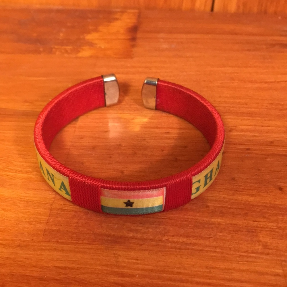 Unique Ghana bracelet stretchy size large